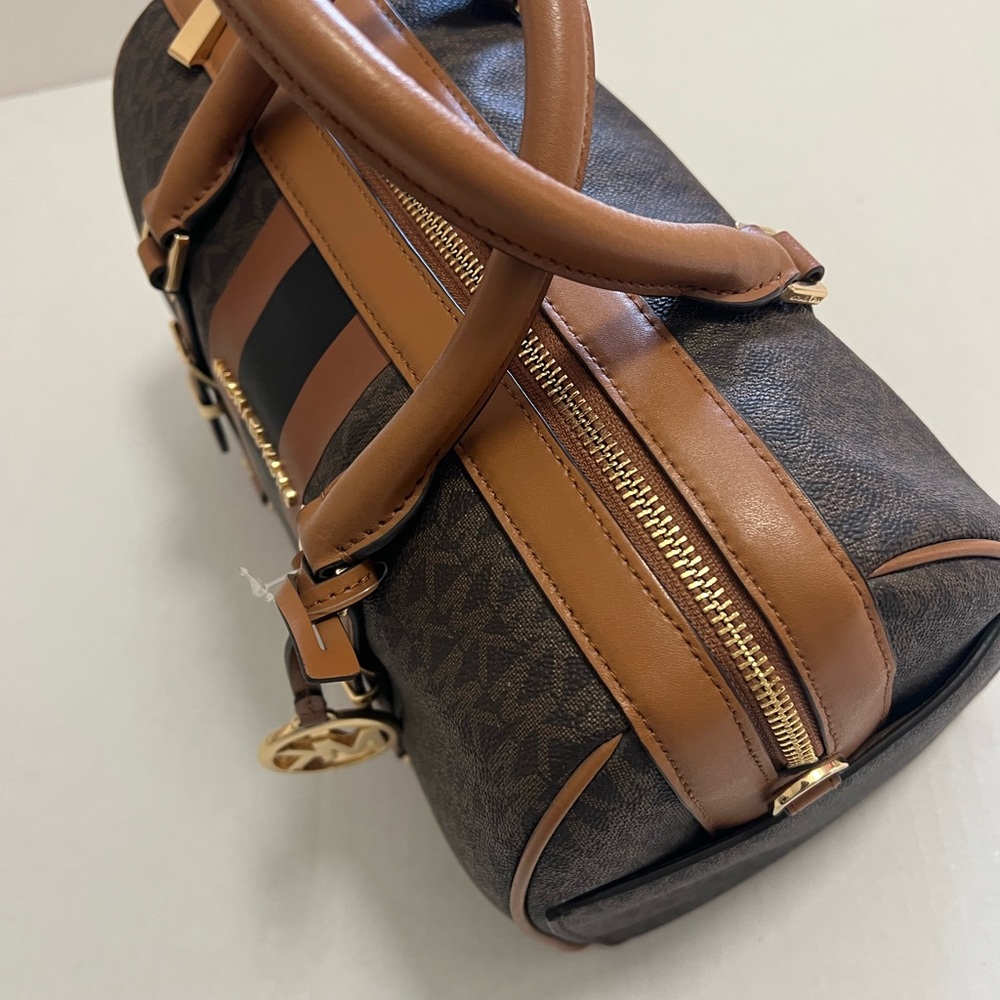Michael Kors Brown and Black Crossbody Bag - Picture 9 of 15